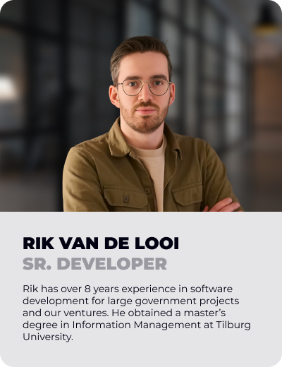 Rik is a senior developer at Duodeka
